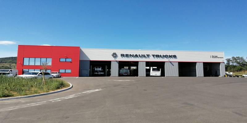 Construction d'un atelier pour poids lourds en Rhône-Alpes